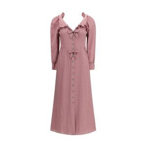 Alessandra Rich Multicolor Silk Casual Women's Dress